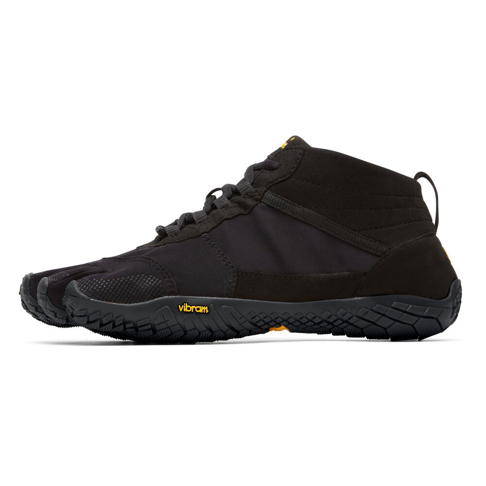Zapatos De Trail Mujer Negros - FiveFingers V-Trek - NIVCOS-372